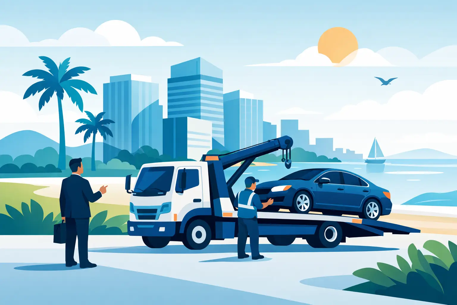 Business Towing Service for South Florida