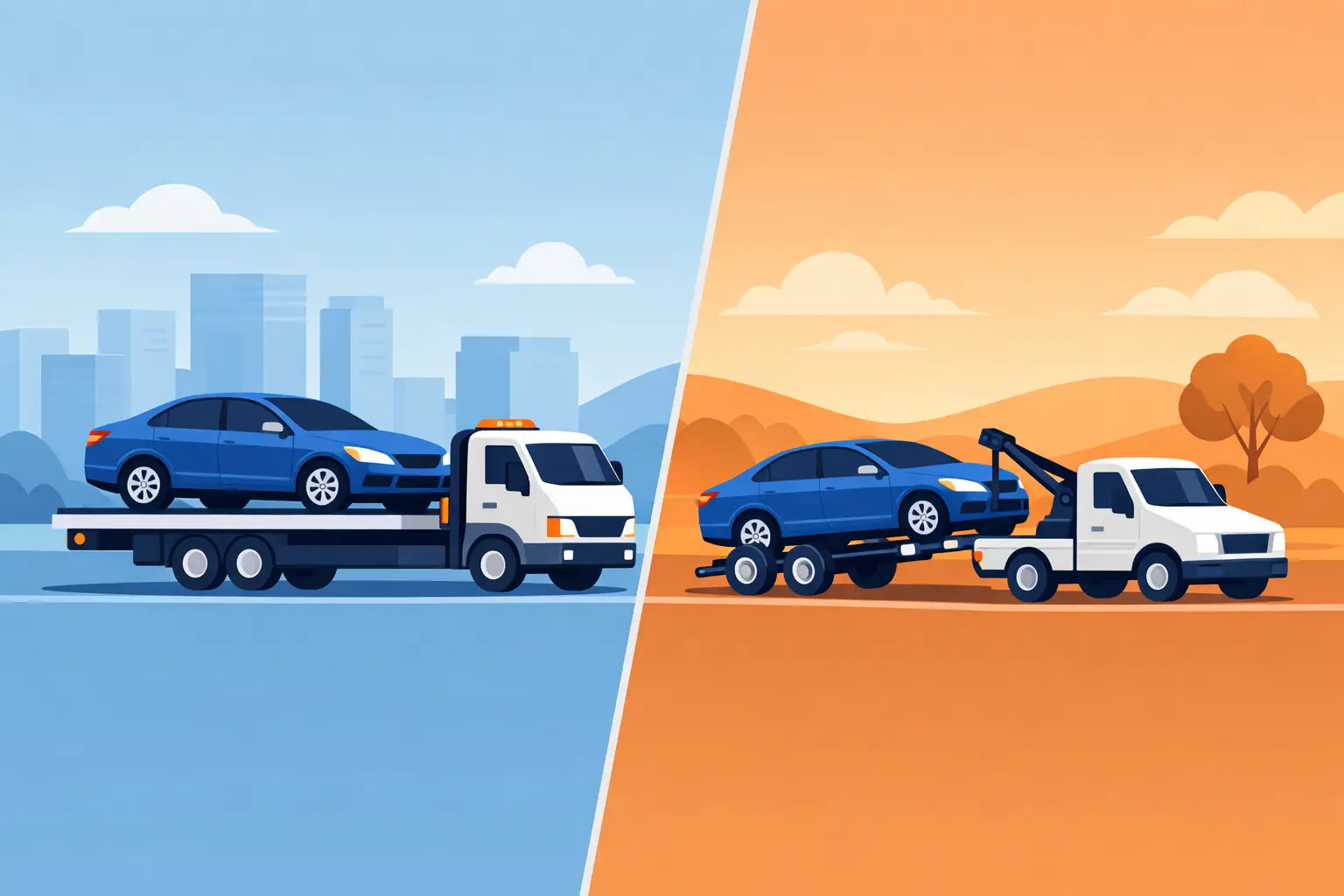 Flatbed Towing vs Dolly: Which Is Better?