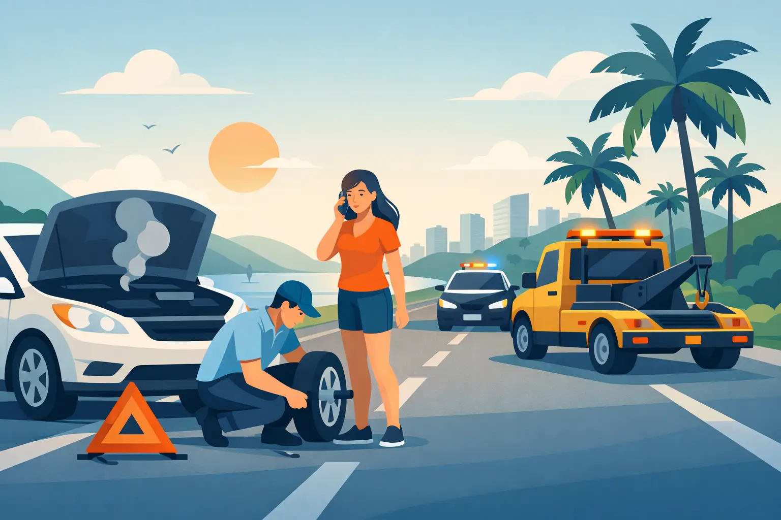 Guide to Roadside Emergencies in South Florida