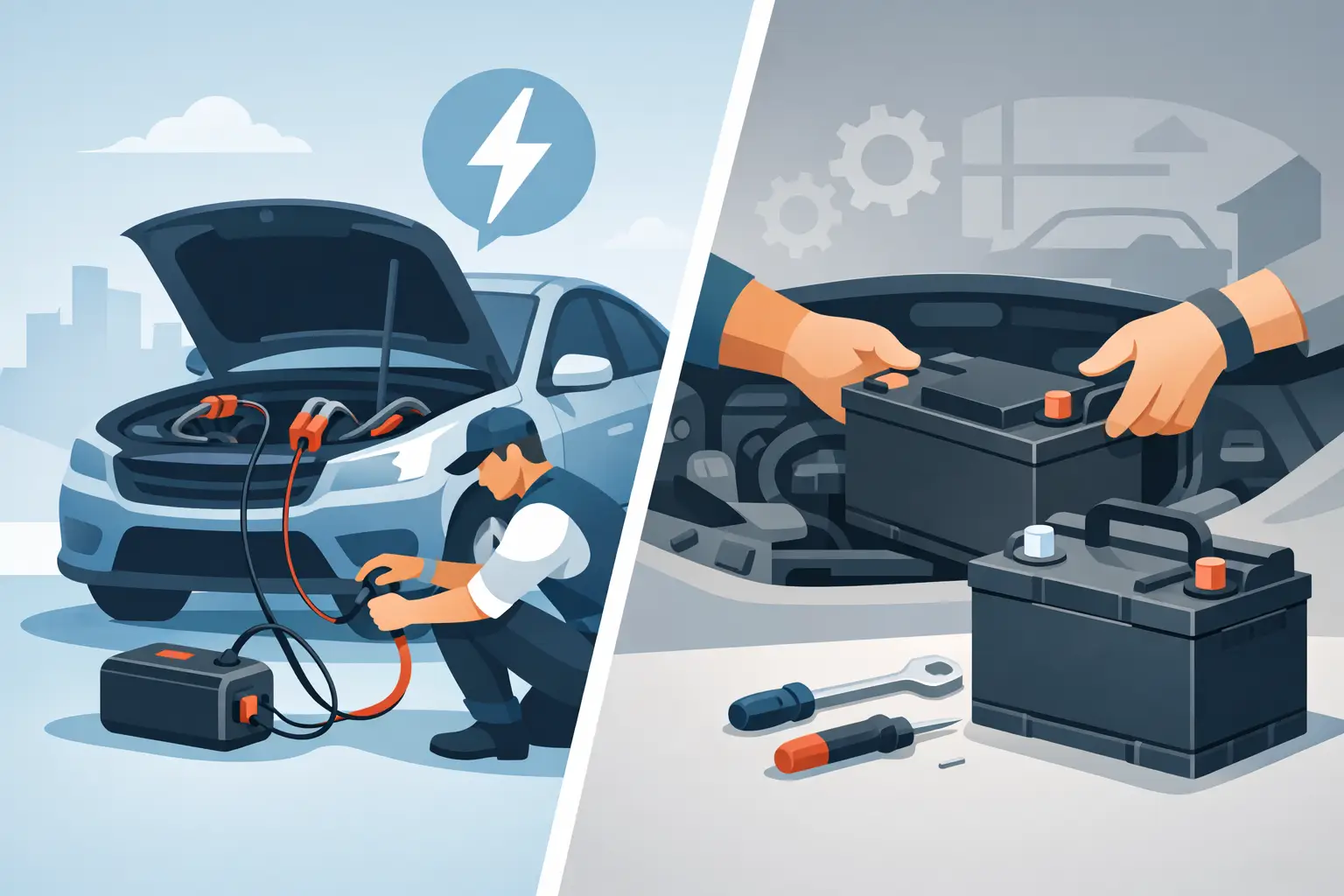 Jump Start vs Battery Replacement