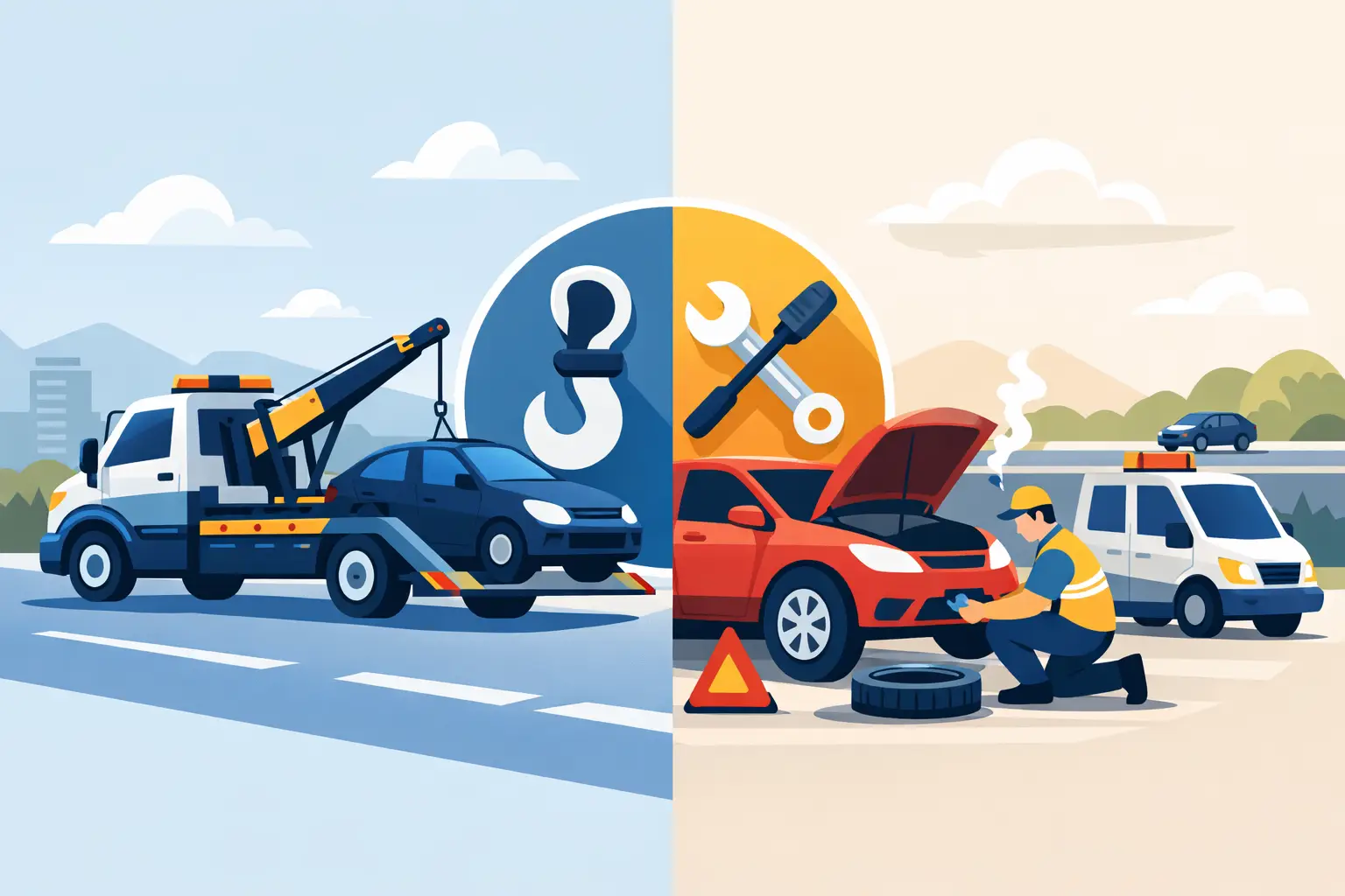 Tow Truck or Roadside? What You Need