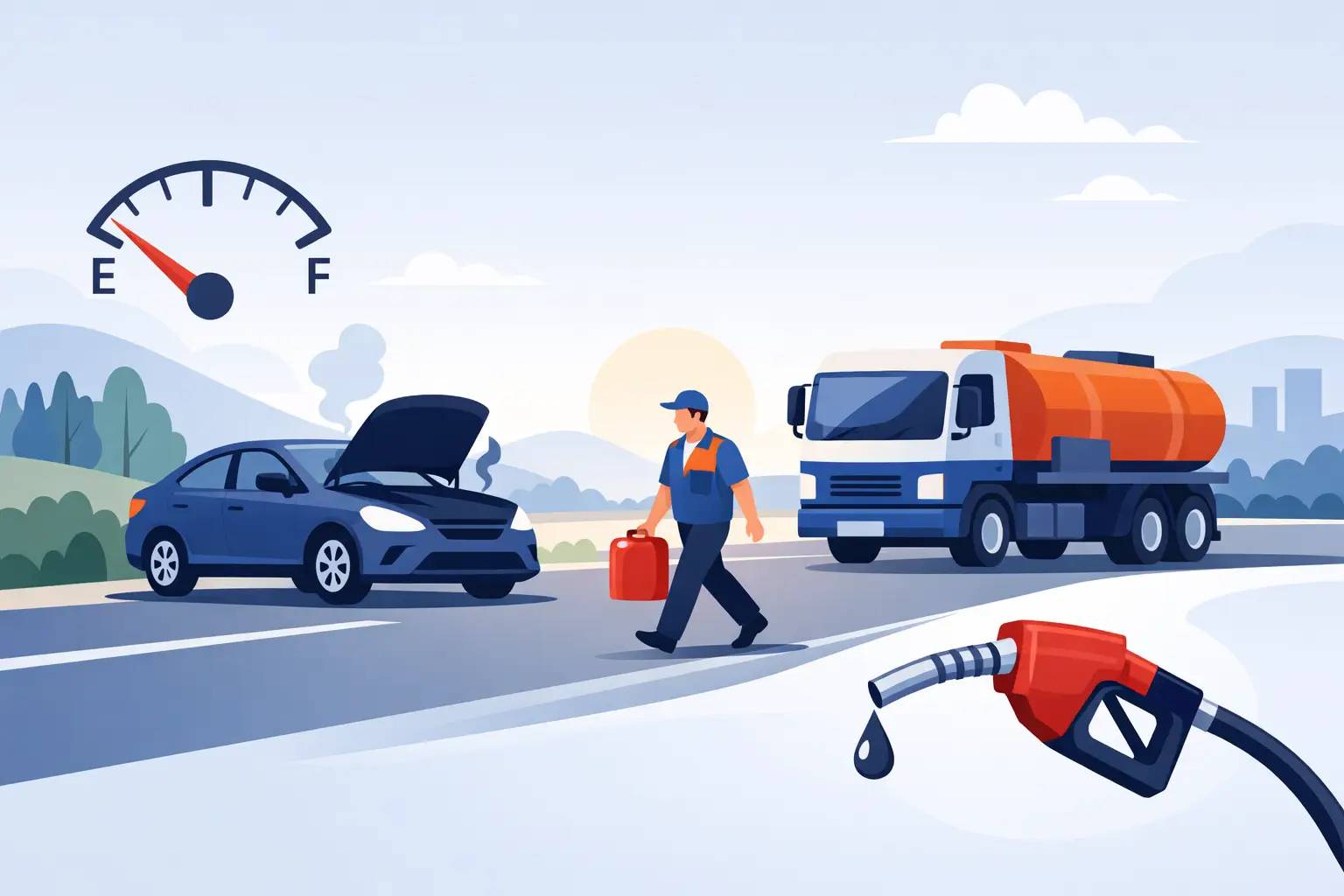 Emergency Fuel Delivery Service When You Need It