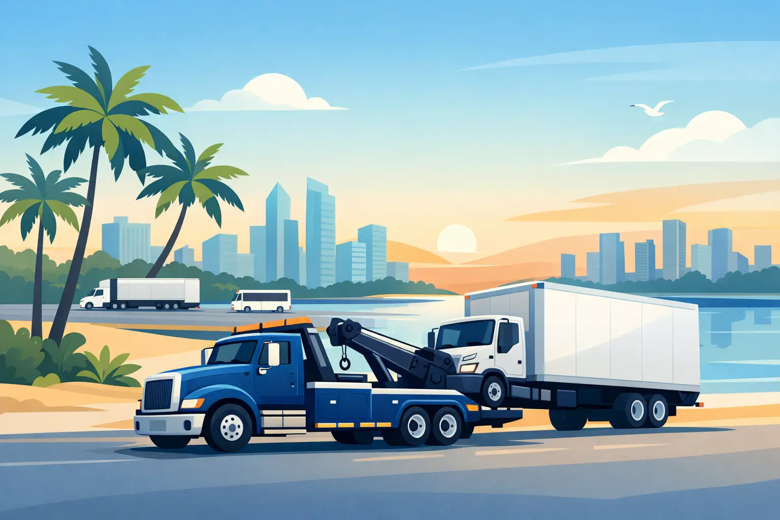 A Guide to Commercial Towing for South Florida