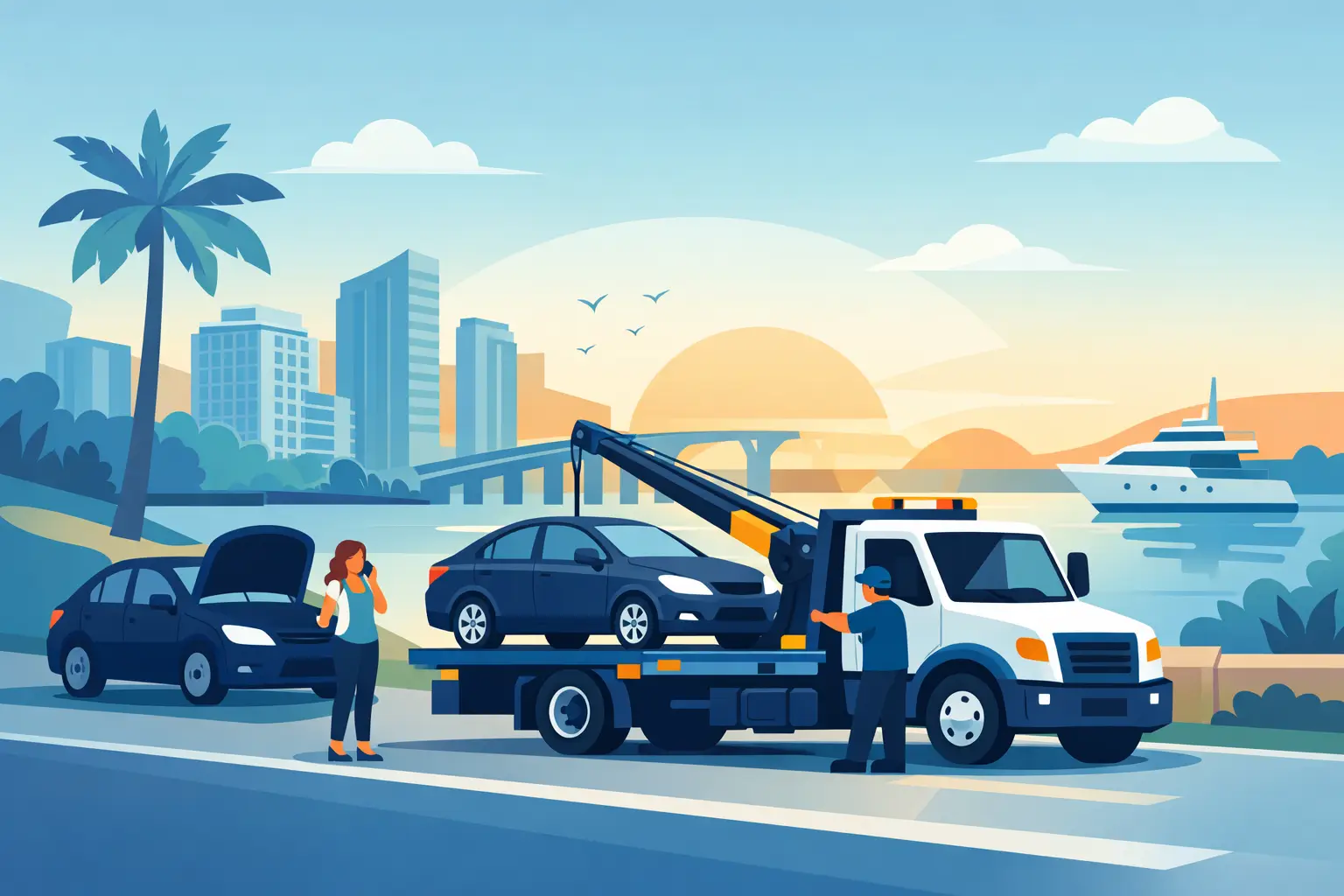 Fort Lauderdale Tow Trucks When You Need Help